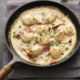 creamy scallops with bacon