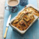 baking banana loaf in tin