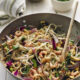 quick meals pad thai with prawns
