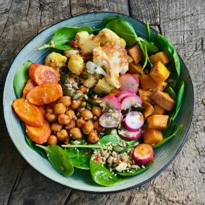 Harisssa cauliflower salad